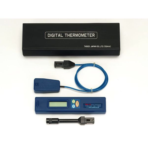 Ichinen TASCO TA410AB Digital Thermometer Surface Sensor Set for Air Conditioner Maintenance