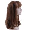 1 Inch Plastic Headbands (set of 12) - Tortoise Brown