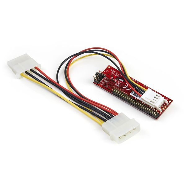 StarTech.com IDE auf SATA Adapter für Festplatten oder Optische Laufwerke - 40-Pin PATA auf 2.5" SATA HDD / SSD / ODD Konverter - IDE SATA Adapter (IDE2SAT2)