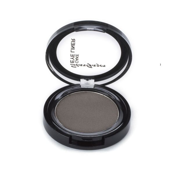 Brown Cake eye liner. A wet and dry use pressed powder cake eye liner.