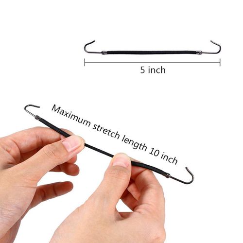 Open Ponytail Hooks, Ladies Hooks, Hair Clips, Elastic Headbands, Ponytail Holders, Hair Accessories, Elastic Rubber Bands, Multi-Function Tying Data Cables (20 Pieces)