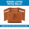 Rico Industries NBA Embossed Leather Trifold Wallet, Oklahoma City Thunder
