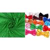 StoffBook orange/orange 6MM SEQUINS FABRIC MATERIAL, b957