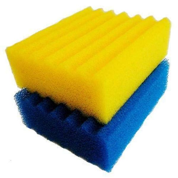 Finest Aquatics CBF Range Pond Filter Foams for Pond Filter Gravity Box Koi Box Filter Media (Yellow Fine)