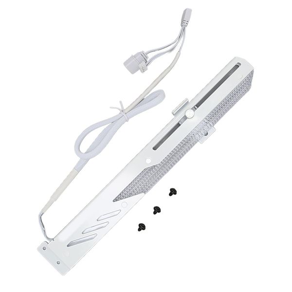 GPU Support Bracket White, RGB GPU Brace Video Card Sag Holder Computer Graphics Card Bracket, 5V 3 Pin, Multi Interface