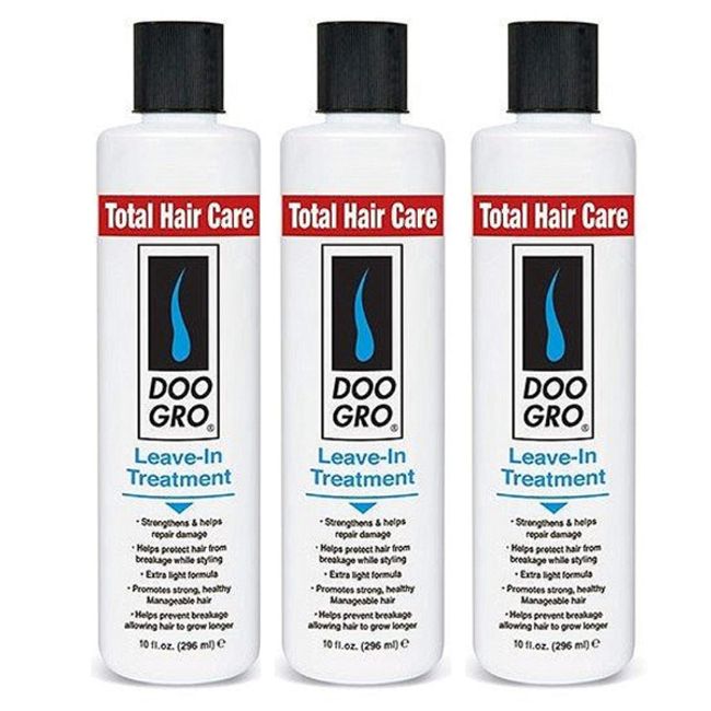 Doo Gro Leave-In Treatment  10fl.oz Strengthens and Repairs Damages - 3 PACK