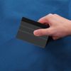 2Pcs Vinyl Squeegee Tool Felt Edge Squeegee Decal Squeegees Remove Bubbles, 4 Inch Felt Squeegees Vinyl Scraper Tool (Black)
