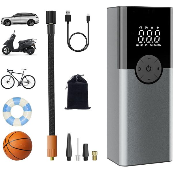 TGBOX Tire Inflator Portable Air Compressor 150 PSI Fast & Cordless