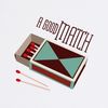 CafePress A Good Match Mousepad Non-Slip Rubber Gaming Mousepad
