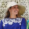 Coolibar UPF 50+ Women's Brittany Beach Hat - Sun Protective (One Size- Black)
