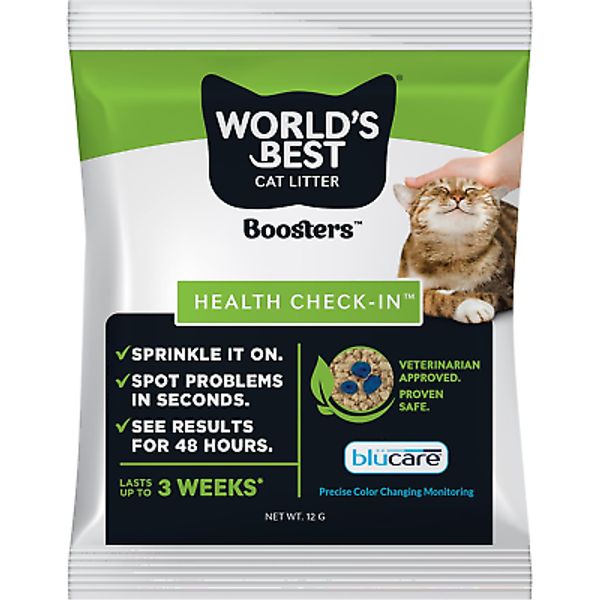 ® Boosters™ Health Check-In™ | Health Monitoring Cat Litter Additive | Early Det