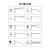 Post General Garden Hose, 10 Functions, 10 Functions