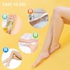 100 Pcs Professional Paper Wax Strips, Non-Woven Waxing Strips for Legs, Face,Eyebrow, Body (100)