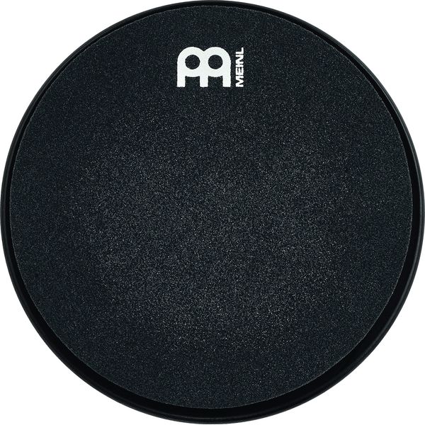 Meinl Cymbals 6" Marshmallow Drum Practice Pad for Ultra-Quiet Sticking (15,24cm) Medium Rebound – Black – Mountable on Cymbal Stands (MMP6BK)