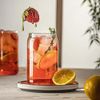 LE'RAZE Drinking Glasses 6pc Set - Can Shaped Glass