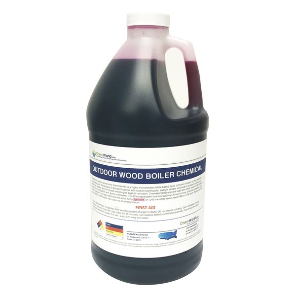 ChemWorld Outdoor Wood Boiler Chemical Treatment - 1/2 Gallon - Treats 125 to 250 Gallons of Water