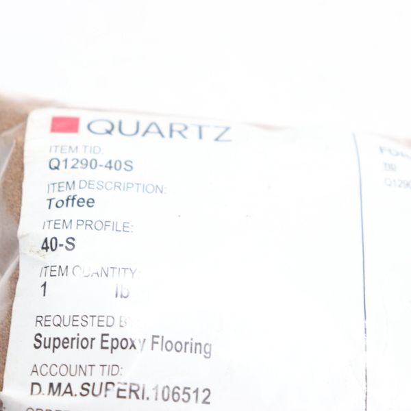 Quartz Flooring Coating System Toffee 1lb Q1290-40S