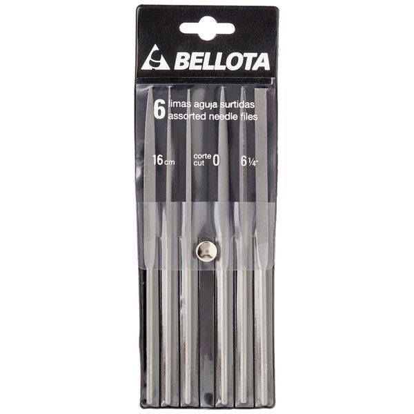 BELLOTA 4078/16 Pack of 6 Needle Files – in Case