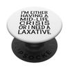 Funny Mid-Life Crisis Laxative Joke Meme PopSockets Adhesive PopGrip