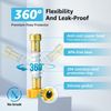 AQUA CREST RV Inline Water Filter with Hose Protector,Drinking & Washing Filter