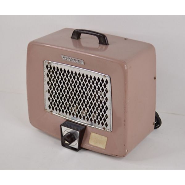 Kenmore Automatic Space Heater Pink Mauve 1960s MCM 344-72243 TESTED WORKS!