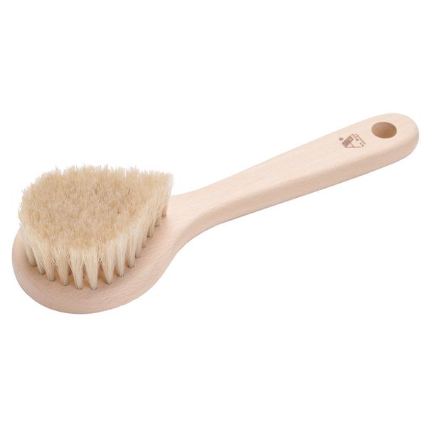 White Horse Hair Body Brush 08-0320