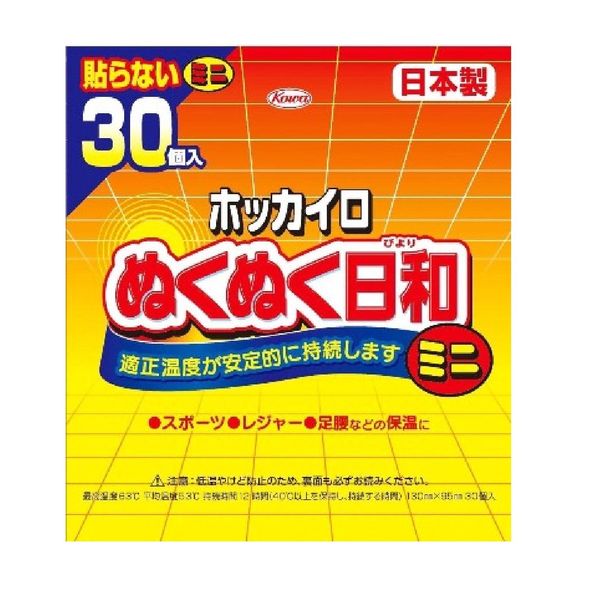 Warm Duty Hokkairo Nuku Biyori No Stick Mini Pack of 30