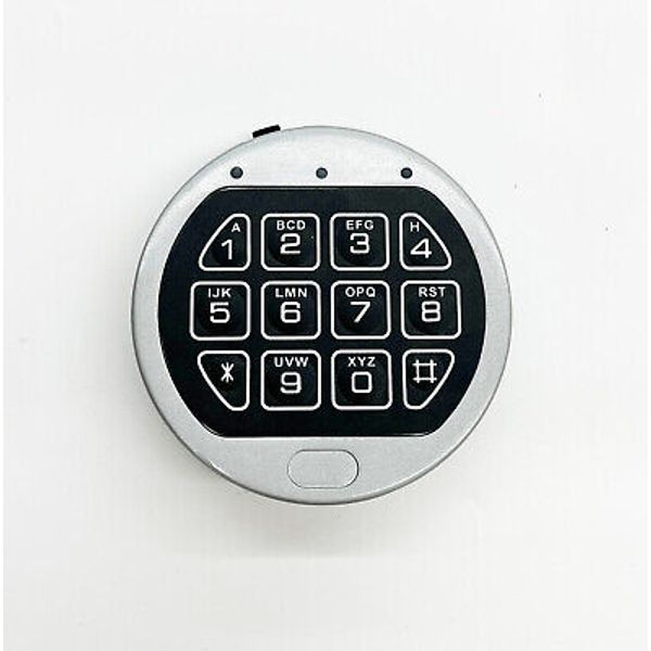 Gun Safe Lock Replacement Chrome Keypad Electronic Safe Lock Swing Bolt Lock