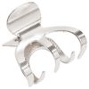 L. Erickson Clamp Jaw, Silver