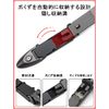 Monspend Premium Nail Clipper, Popular Ranking, Splatter Prevention, Lightweight, Carbon Steel, Non-Slip, Unisex, For Hands and Legs, Metal Case Included, Old Middle Size