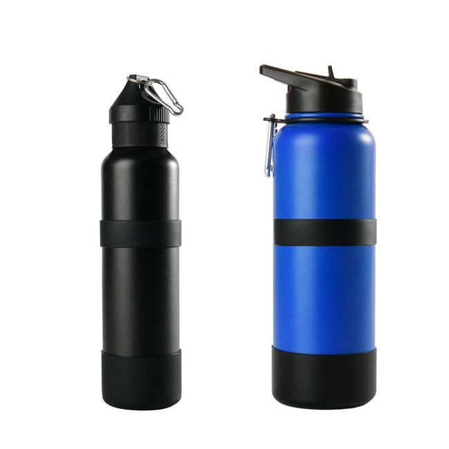 Lid and Boot Set for Hydro Flask Wide Mouth 32 40 Oz Water Bottle,  Replacement L