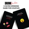 Drunk in Love Couples Drinking Card Game Fun Intimate Date Night Games Relationship Couples Games for Adults 50 Spicy Dare Cards Romantic Anniversary Party & Valentines Gifts