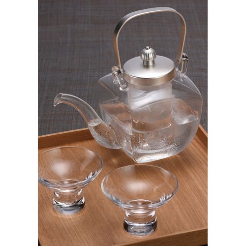 廣田 glassmaking Corners tirori Silver Soft 450ml 154 – SLF