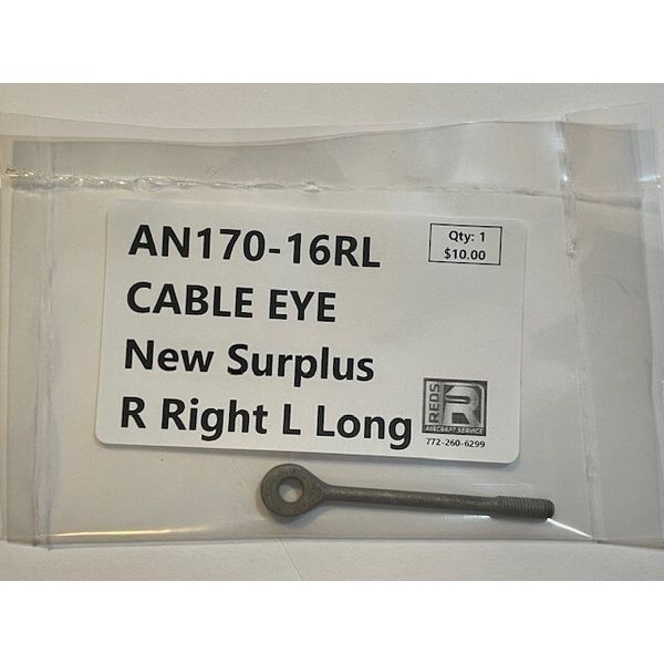 AN170-16RL, Cable Eye, New Surplus
