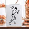 Large (A4) 'Body Builder' Blank Greeting Card (GC00022921)