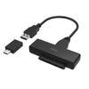 USB-Festplattenadapter für 2,5 und 3,5 SSD- und HDD-Festplatten