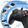 EasySMX Wired Gaming Controller,PC Game Controller Joystick with Dual-Vibration Turbo and Trigger Buttons for Windows PC/ PS3/ Android TV Box/Tesla(Black)
