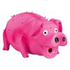 TRIXIE bristle pig with animal voice latex 21cm dog toy (assorted)