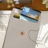 10 Pcs Kraft Paper String Envelope File Folder A5 Size Vertical Document Bill Cards Storage Organizer File Bag with Button String Tie Closure Bag File Folder Project Pockets for School Office
