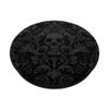 Black Skull Bones Head Skeleton Bone Goth Gothic Pattern PopSockets Adhesive PopGrip