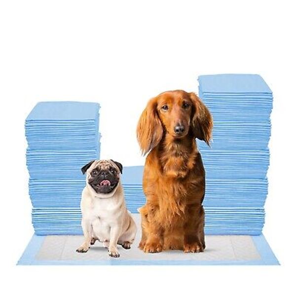 Pet Pads for Dogs 24x36 Unscented Blue Ultra-Absorbent Pet Training Pads 150 Ct