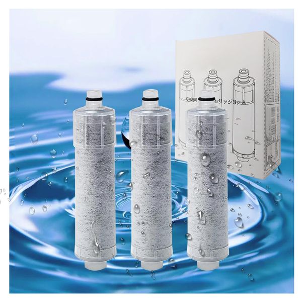 JF-20 Replacement Water Filter Cartridge (JF-22-F, JF-20TK-SW SF-T20, JF20TTO, JF20TK) 3-Piece Set, Integrated Water Filter Replacement, High Chlorine Removal Replacement/Set of 3, JF-20