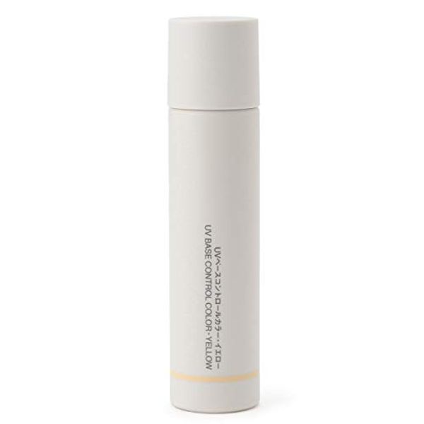 MUJI 02124762 UV Based Control Color, Yellow, SPF 50+, PA+++, 1.0 fl oz (30 ml)