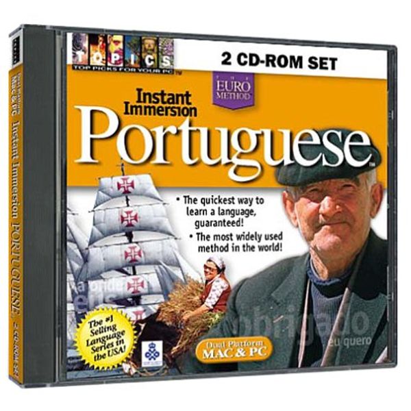 Instant Immersion Portuguese 2 CD-ROM Set (Jewel Case)