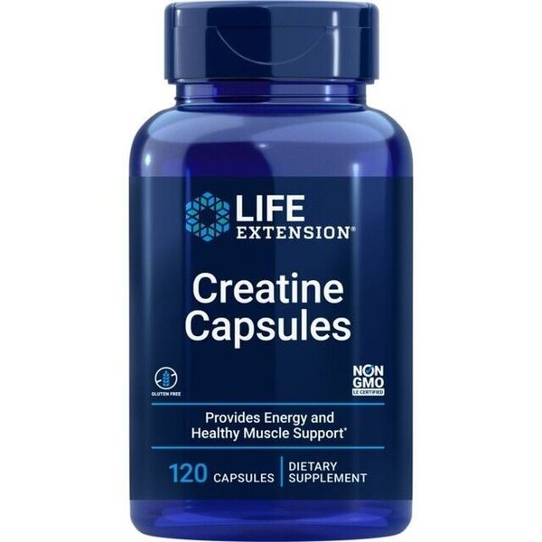 Life Extension Creatine - 120 Capsules