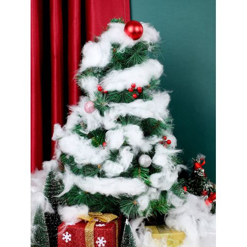 Riakrum Christmas Fake Snow Indoor Artificial Snow Fluffy Snow Blanket for Christmas Fake Snow Decor, Tree, Table, Village Display