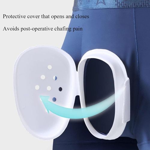 [Unlnsiy] Special pants after circumcision, protective cover for phimosis surgery, nursing underwear for men, shorts soft cotton underwear, nursing after genital circumcision, a