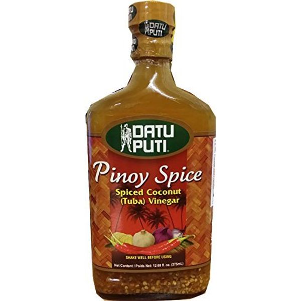 Pinoy, Spiced Coconut (Tuba) Vinegar, 12.68 oz