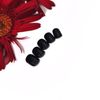 Fuyunohi Nail Tips, Black, False Nails, Short, Set of 24, With Double Sided Tape, False Nails, Black, Plain, Scene Prop, Sticker, Strong, Nail Item, Easy to Apply, Durable, Convenient, Office, Unique, Cool