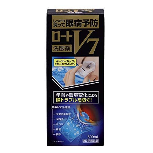 [Third drug class] Rohto V7 eyewash 500mL
